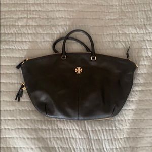 Tory Burch Black bag with gold hardware